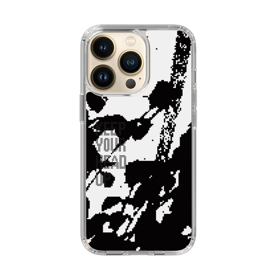 Slim Protection Case［ Original - Dot Overlay - KEEP YOUR HEAD UP/C ］