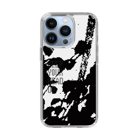 Slim Protection Case［ Original - Dot Overlay - KEEP YOUR HEAD UP/C ］