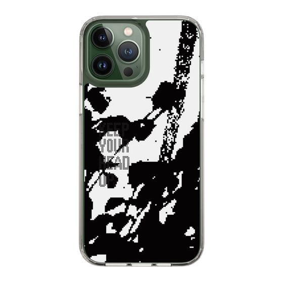 Slim Protection Case［ Original - Dot Overlay - KEEP YOUR HEAD UP/C ］