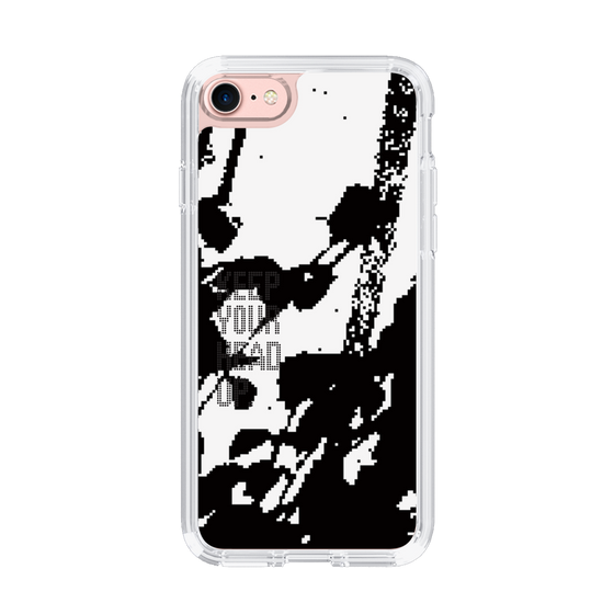 Slim Protection Case［ オリジナル - ドットオーバーレイ - KEEP YOUR HEAD UP/C ］