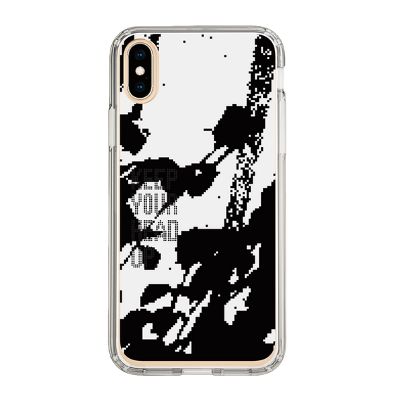 Slim Protection Case［ Original - Dot Overlay - KEEP YOUR HEAD UP/C ］
