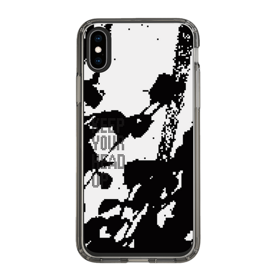 Slim Protection Case［ Original - Dot Overlay - KEEP YOUR HEAD UP/C ］