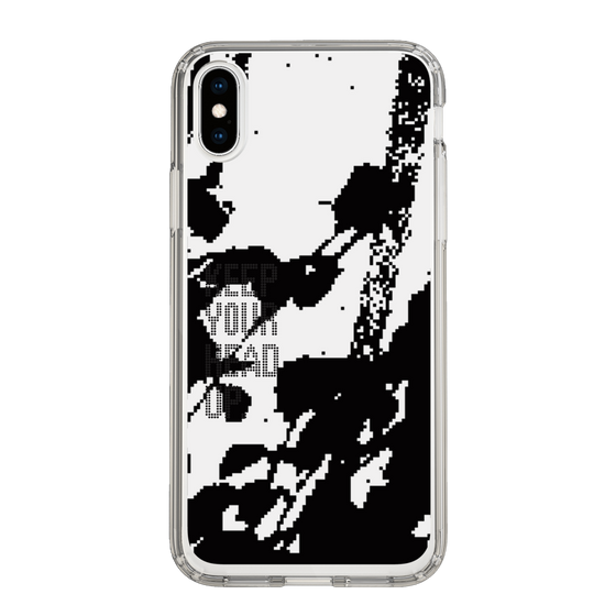 Slim Protection Case［ Original - Dot Overlay - KEEP YOUR HEAD UP/C ］