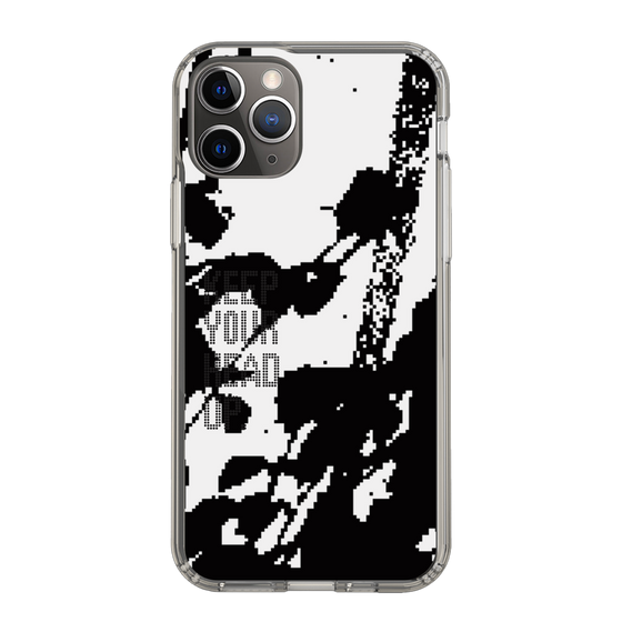 Slim Protection Case［ Original - Dot Overlay - KEEP YOUR HEAD UP/C ］