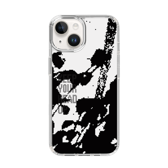 Slim Protection Case［ Original - Dot Overlay - KEEP YOUR HEAD UP/C ］