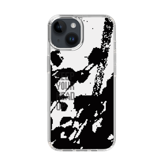 Slim Protection Case［ Original - Dot Overlay - KEEP YOUR HEAD UP/C ］