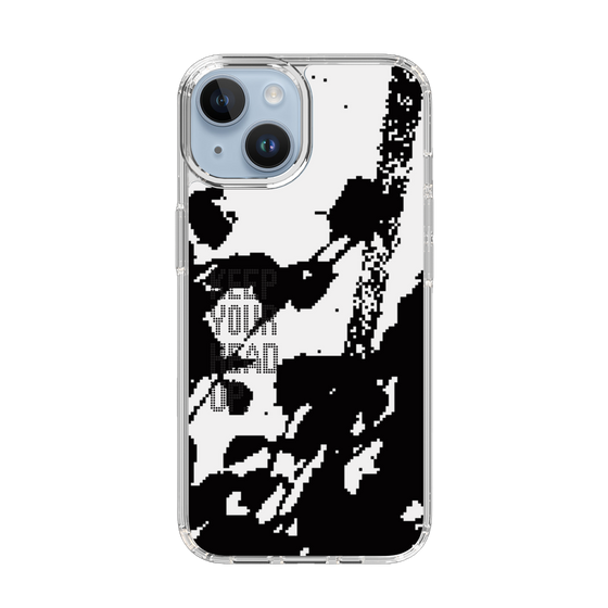 Slim Protection Case［ Original - Dot Overlay - KEEP YOUR HEAD UP/C ］
