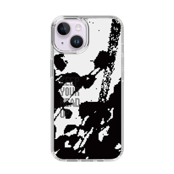 Slim Protection Case［ Original - Dot Overlay - KEEP YOUR HEAD UP/C ］