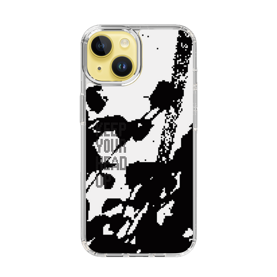 Slim Protection Case［ Original - Dot Overlay - KEEP YOUR HEAD UP/C ］