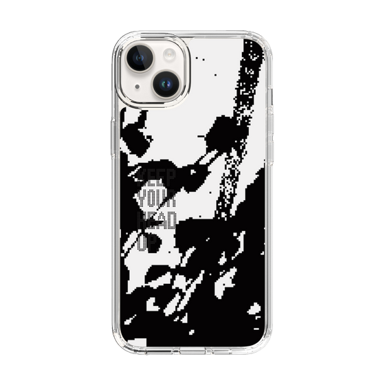 Slim Protection Case［ Original - Dot Overlay - KEEP YOUR HEAD UP/C ］
