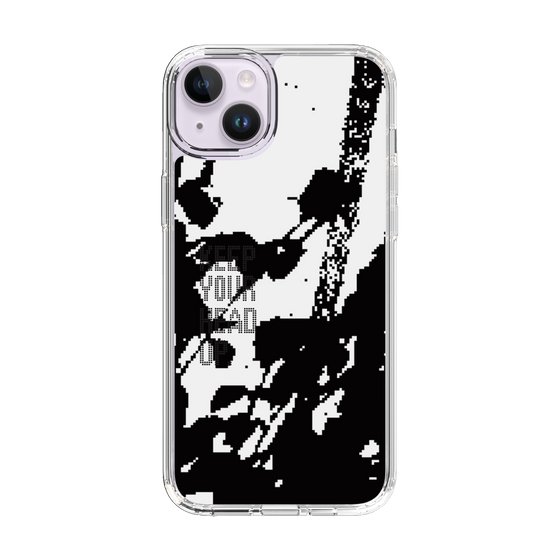 Slim Protection Case［ Original - Dot Overlay - KEEP YOUR HEAD UP/C ］