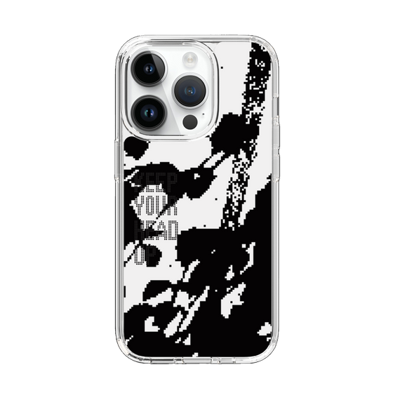 Slim Protection Case［ Original - Dot Overlay - KEEP YOUR HEAD UP/C ］