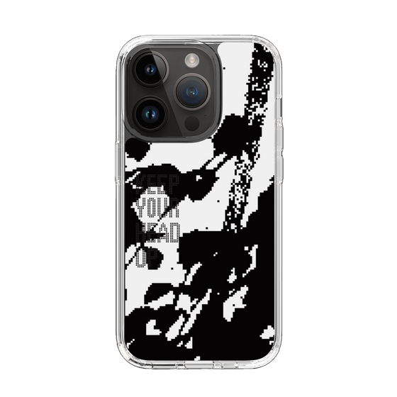 Slim Protection Case［ Original - Dot Overlay - KEEP YOUR HEAD UP/C ］