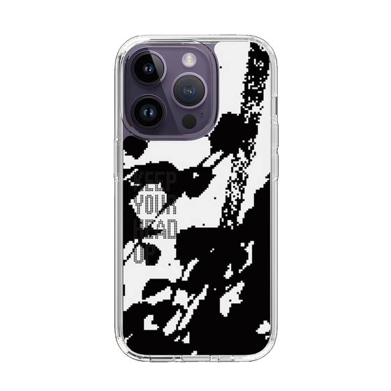 Slim Protection Case［ Original - Dot Overlay - KEEP YOUR HEAD UP/C ］