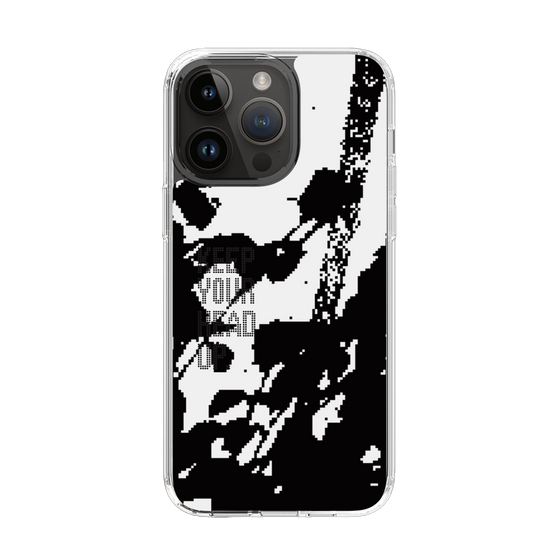 Slim Protection Case［ Original - Dot Overlay - KEEP YOUR HEAD UP/C ］