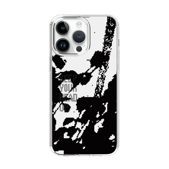 Slim Protection Case［ Original - Dot Overlay - KEEP YOUR HEAD UP/C ］