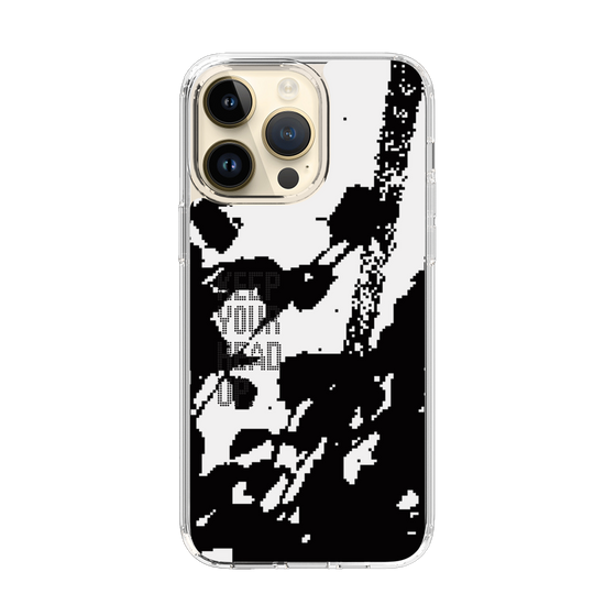 Slim Protection Case［ Original - Dot Overlay - KEEP YOUR HEAD UP/C ］