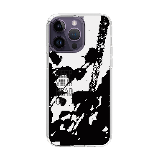 Slim Protection Case［ Original - Dot Overlay - KEEP YOUR HEAD UP/C ］