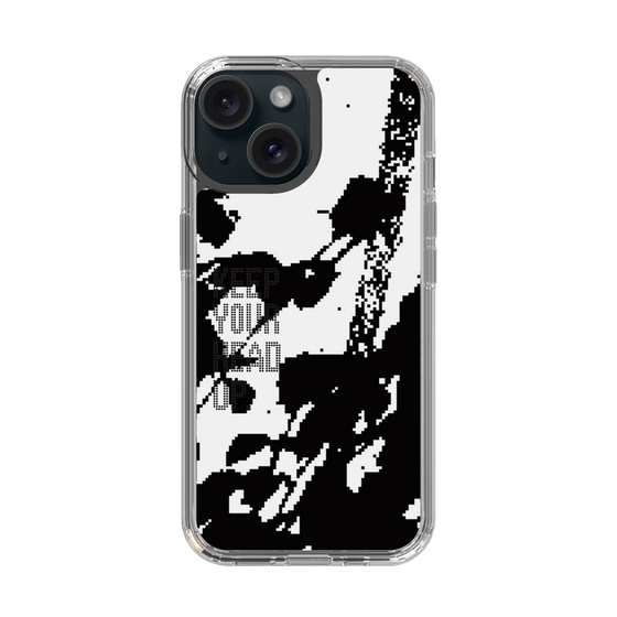 Slim Protection Case［ Original - Dot Overlay - KEEP YOUR HEAD UP/C ］