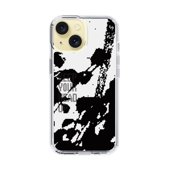 Slim Protection Case［ Original - Dot Overlay - KEEP YOUR HEAD UP/C ］