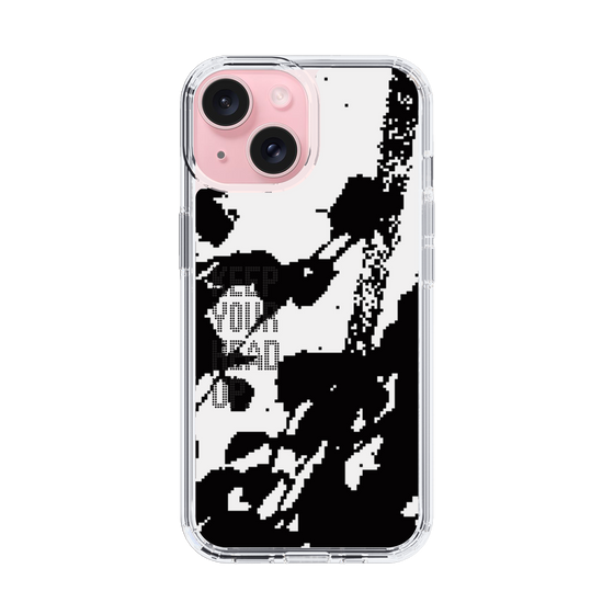 Slim Protection Case［ Original - Dot Overlay - KEEP YOUR HEAD UP/C ］