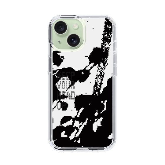 Slim Protection Case［ Original - Dot Overlay - KEEP YOUR HEAD UP/C ］