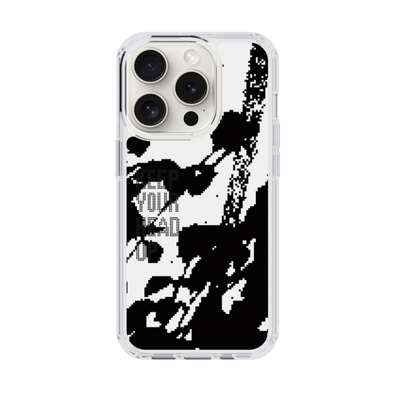 Slim Protection Case［ Original - Dot Overlay - KEEP YOUR HEAD UP/C ］