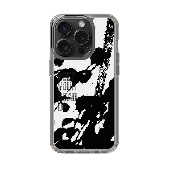 Slim Protection Case［ Original - Dot Overlay - KEEP YOUR HEAD UP/C ］