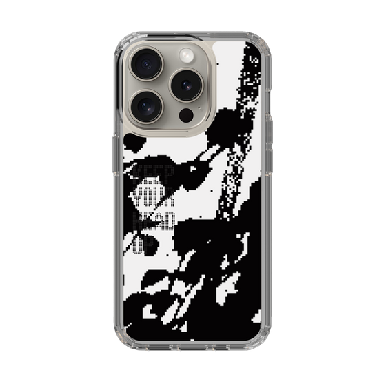 Slim Protection Case［ Original - Dot Overlay - KEEP YOUR HEAD UP/C ］