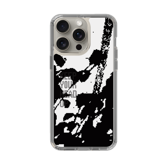 Slim Protection Case［ Original - Dot Overlay - KEEP YOUR HEAD UP/C ］