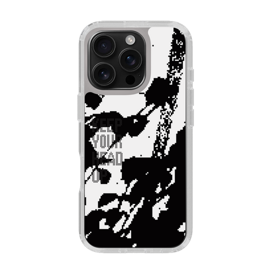 Slim Protection Case［ Original - Dot Overlay - KEEP YOUR HEAD UP/C ］