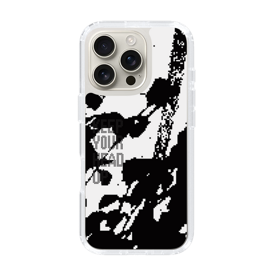 Slim Protection Case［ Original - Dot Overlay - KEEP YOUR HEAD UP/C ］