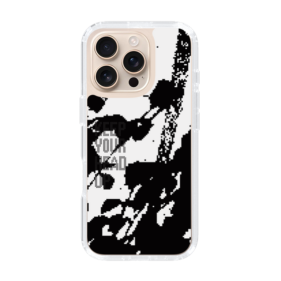 Slim Protection Case［ Original - Dot Overlay - KEEP YOUR HEAD UP/C ］