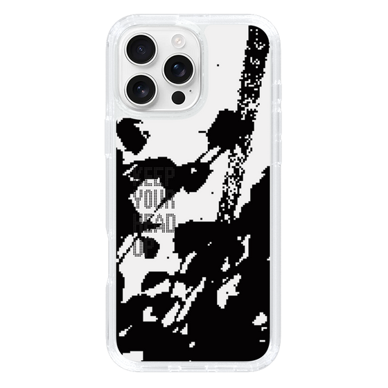 Slim Protection Case［ Original - Dot Overlay - KEEP YOUR HEAD UP/C ］