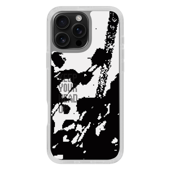 Slim Protection Case［ Original - Dot Overlay - KEEP YOUR HEAD UP/C ］