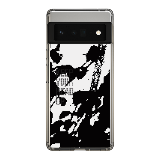 Slim Protection Case［ Original - Dot Overlay - KEEP YOUR HEAD UP/C ］