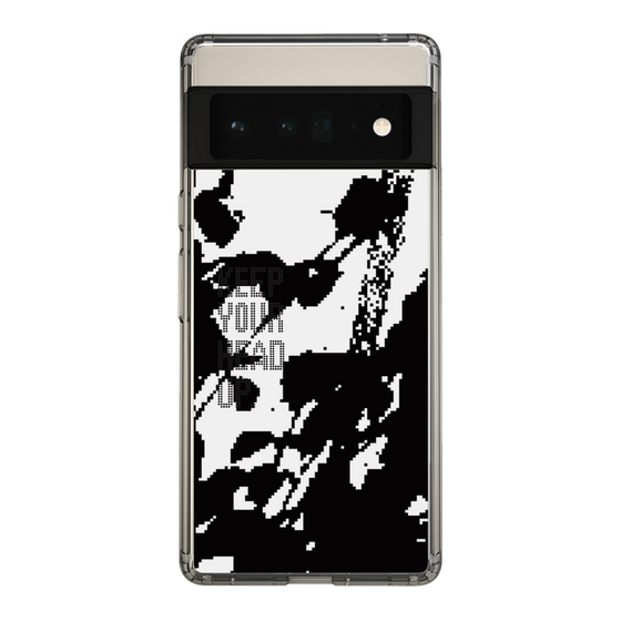 Slim Protection Case［ Original - Dot Overlay - KEEP YOUR HEAD UP/C ］