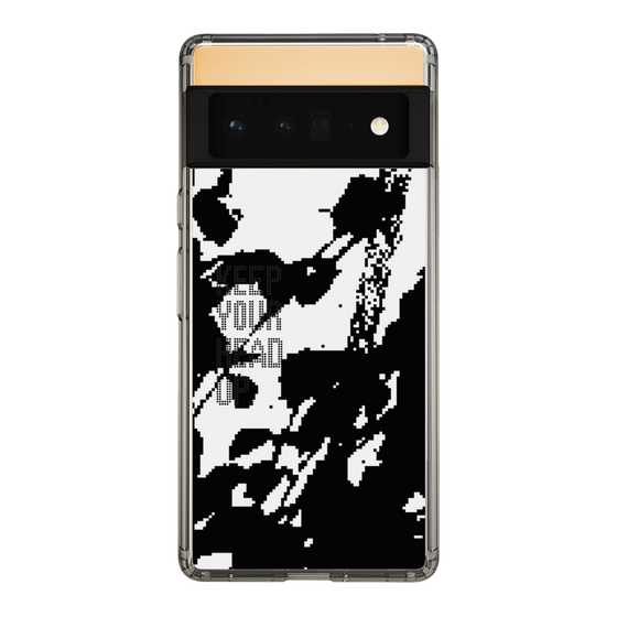 Slim Protection Case［ Original - Dot Overlay - KEEP YOUR HEAD UP/C ］