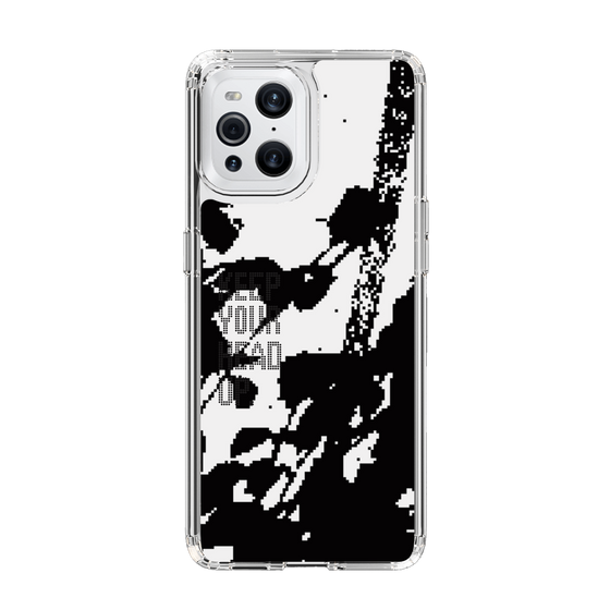 Slim Protection Case［ Original - Dot Overlay - KEEP YOUR HEAD UP/C ］