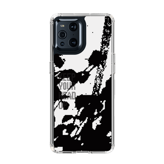 Slim Protection Case［ Original - Dot Overlay - KEEP YOUR HEAD UP/C ］