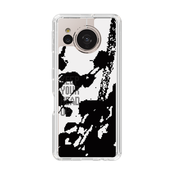 Slim Protection Case［ Original - Dot Overlay - KEEP YOUR HEAD UP/C ］