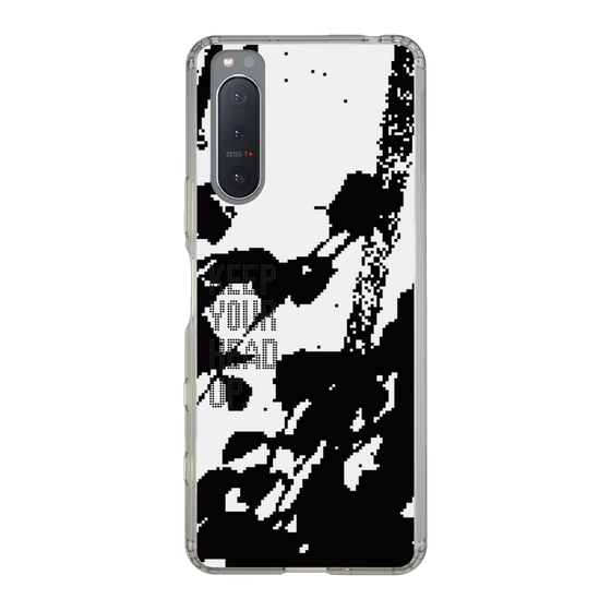 Slim Protection Case［ Original - Dot Overlay - KEEP YOUR HEAD UP/C ］
