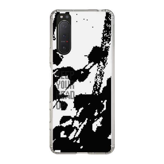 Slim Protection Case［ Original - Dot Overlay - KEEP YOUR HEAD UP/C ］