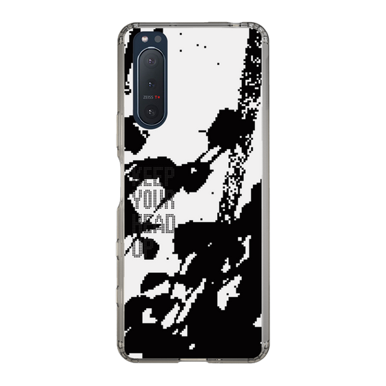 Slim Protection Case［ Original - Dot Overlay - KEEP YOUR HEAD UP/C ］