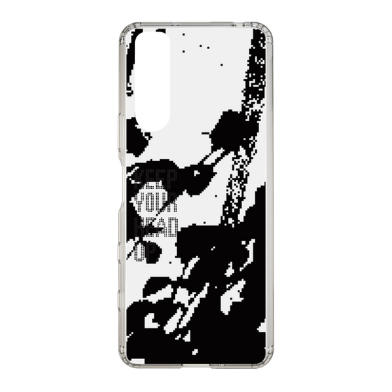 Slim Protection Case［ Original - Dot Overlay - KEEP YOUR HEAD UP/C ］