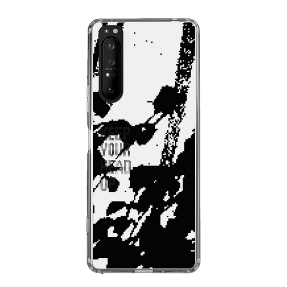 Slim Protection Case［ Original - Dot Overlay - KEEP YOUR HEAD UP/C ］