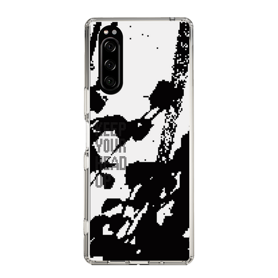 Slim Protection Case［ Original - Dot Overlay - KEEP YOUR HEAD UP/C ］