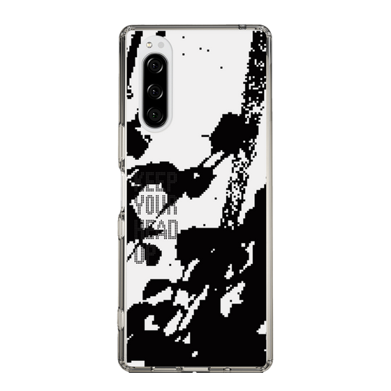Slim Protection Case［ Original - Dot Overlay - KEEP YOUR HEAD UP/C ］
