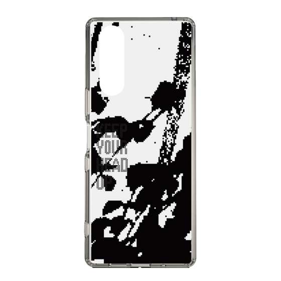 Slim Protection Case［ Original - Dot Overlay - KEEP YOUR HEAD UP/C ］