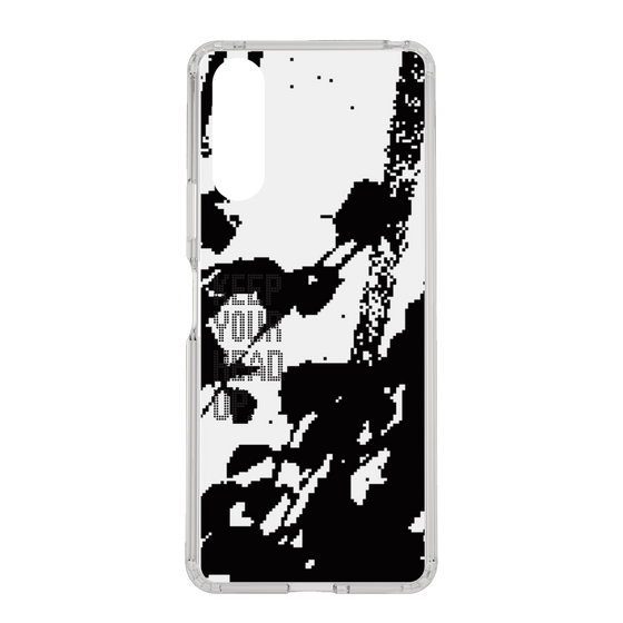 Slim Protection Case［ Original - Dot Overlay - KEEP YOUR HEAD UP/C ］